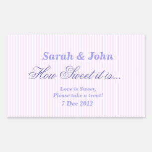 Bande de bonbons rose Comment il est doux Sticker