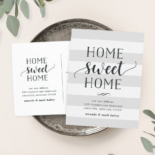 Bande de charme   Faire-part de déplacement