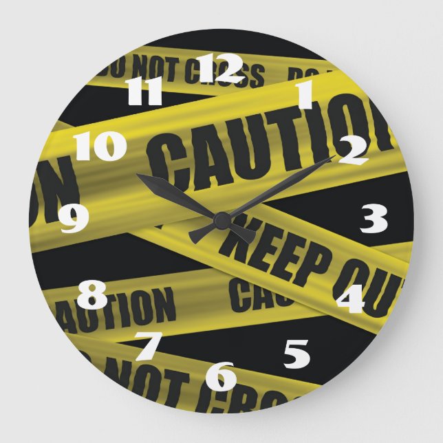 Bande de prudence - Horloge (Recto)