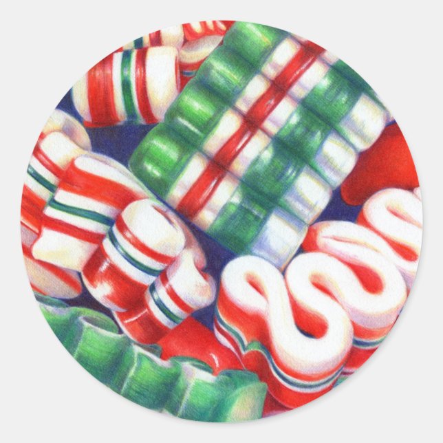 BANDE DE RIBBON Grand Stickers Rond (Devant)