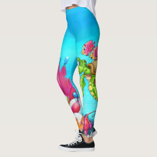 Bande dessinée d'amusement legging avec des