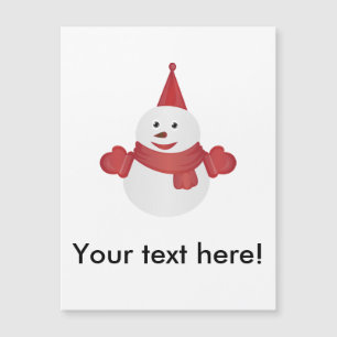 Bande dessinée de bonhomme de neige