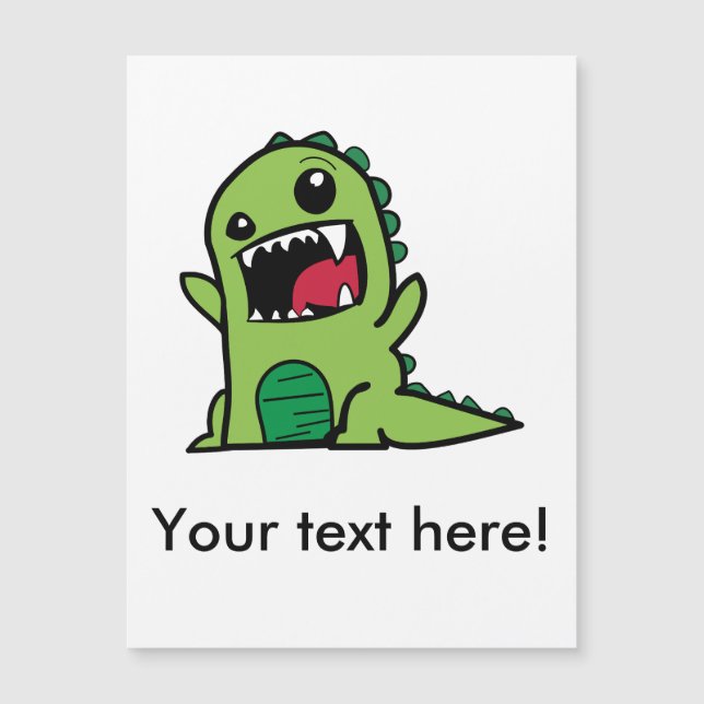 Bande dessinée de dinosaure de bébé (Devant)