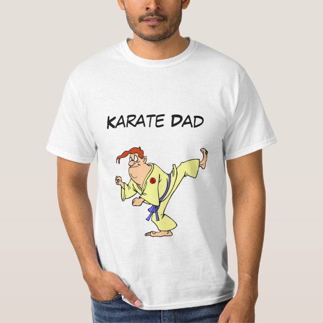Bande dessinée de karaté de T-shirt de valeur (Devant)