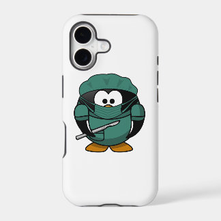 Bande dessinée de pingouin de chirurgien