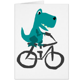 Bande dessinée drôle de bicyclette d'équitation de
