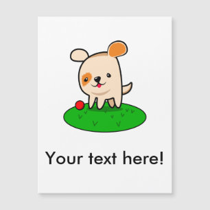 Bande dessinée mignonne de chiot