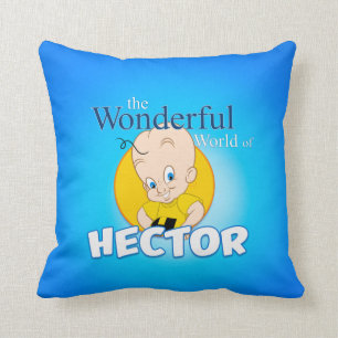 Bande dessinée mignonne de Hector sur le coussin