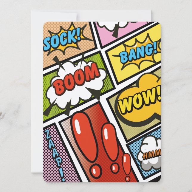 Bande dessinée polices de dessins animés! (Devant)