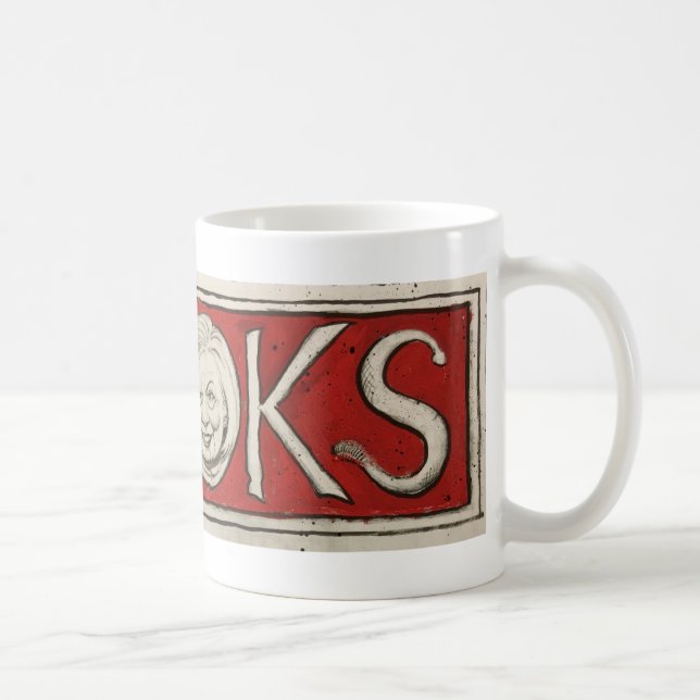 Bande dessinée politique pour des tasses de café (Droite)