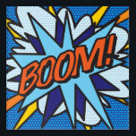 Bande dessinée Pop Art BOOM Acrylique Impression<br><div class="desc">Des gravures pop acryliques de bandes dessinées super-héroïques branchées qui ajouteront une touche de couleur à une gamme de chambres dans votre maison ou votre bureau. Une façon idéale de vous offrir ou de traiter quelqu'un que vous connaissez avec ces empreintes de comics cool et uniques. Pourquoi ne pas ajouter...</div>