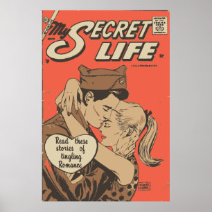 Bande dessinée Romance ma affiche secrète de la