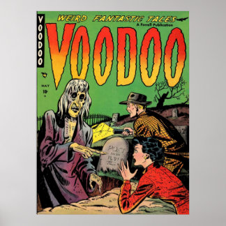 Bande dessinée VOODOO Poster de livre