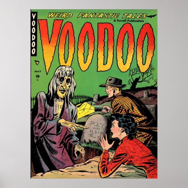 Bande dessinée VOODOO Poster de livre (Devant)