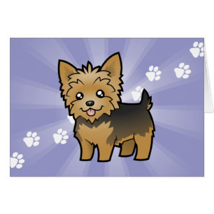 Bande dessinée Yorkshire Terrier (cheveux courts