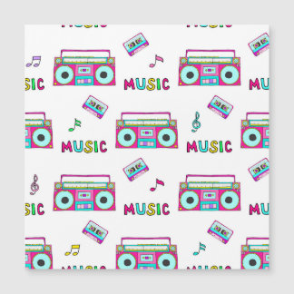 Bande enregistreuse rétro sans couture