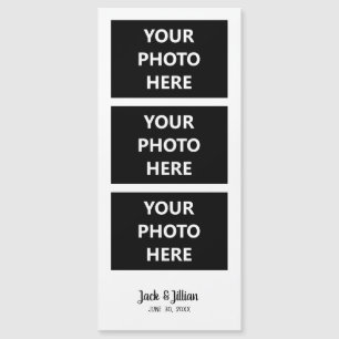 Bande Photo Booth Photo mariage Aimant Texte Perso