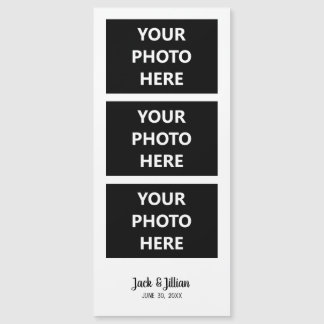 Bande Photo Booth Photo mariage Aimant Texte Perso