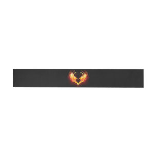 Bande Pour Adresse Angel Fire Heart with Wings
