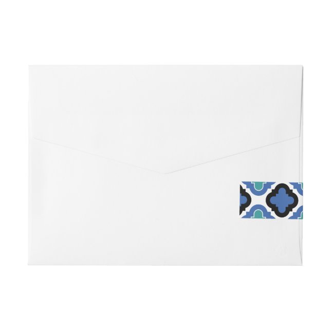 Bande Pour Adresse Badges de carreaux (Dos)