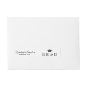 Bande Pour Adresse Casquette de remise de diplômes Moderne Fête de fi