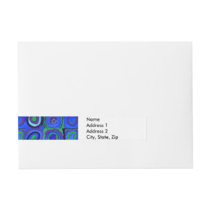 Bande Pour Adresse Cercle Carré Kandinsky Farbstudie Blue Quadrate