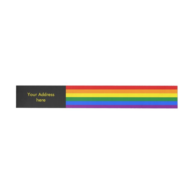 Bande Pour Adresse COULEURS DE DRAPEAU PLANIFIÉ + vos idées (Individual)