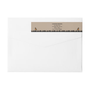 Bande Pour Adresse De Retour Adresse de retour du service de soins de pelouse p
