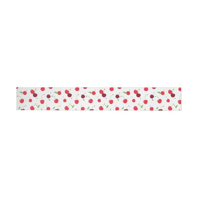 Bande Pour Adresse De Retour Cerise 4 (Individuel)