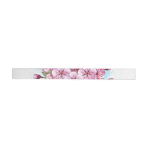Bande Pour Adresse De Retour Cône rose Sakura crème glacée gaufre