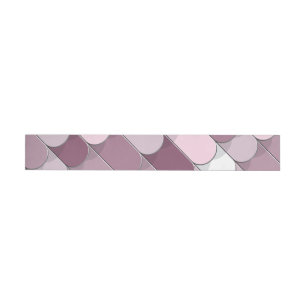 Bande Pour Adresse De Retour Construction Abstraite (tuiles) 2