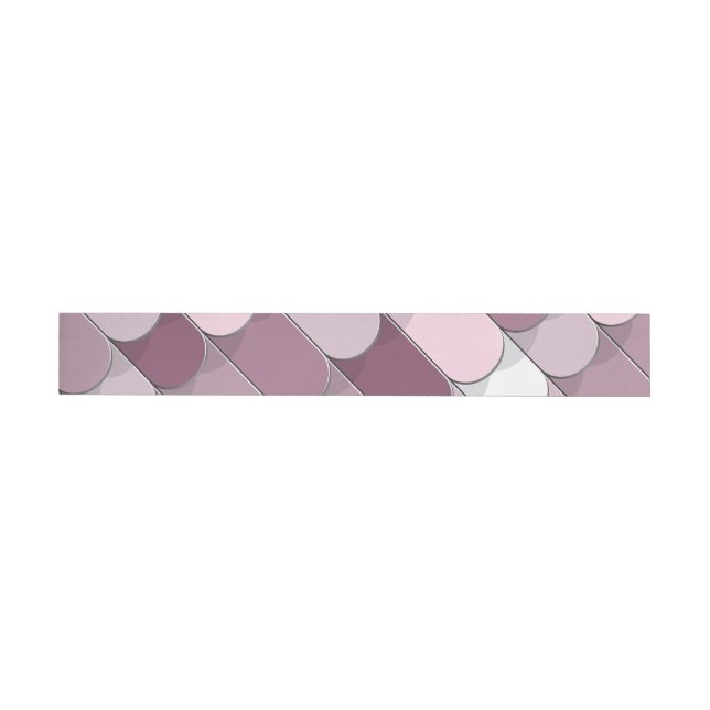 Bande Pour Adresse De Retour Construction Abstraite (tuiles) 2 (Individuel)