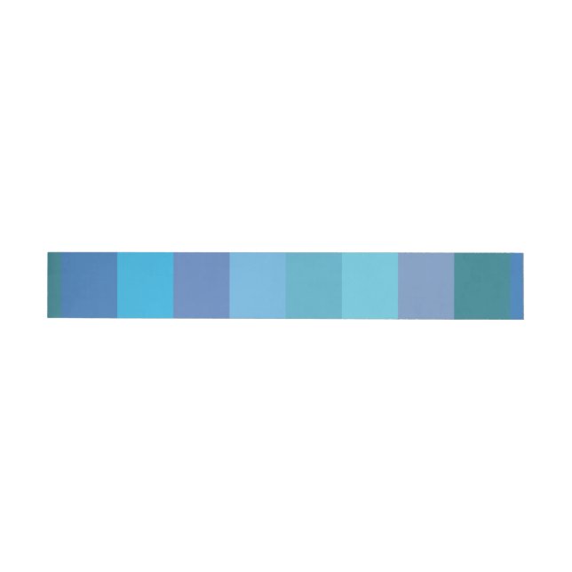 Bande Pour Adresse De Retour Couleurs brillantes 2 (Individuel)