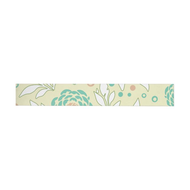 Bande Pour Adresse De Retour Design floral 21 (Individuel)