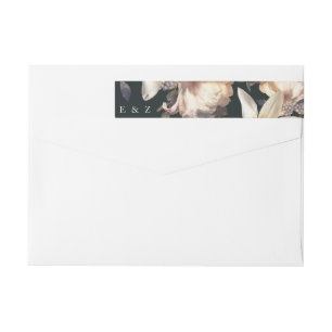 Bande Pour Adresse De Retour Emerald Antique Vintage Wedding
