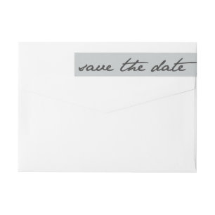 Bande Pour Adresse De Retour Enrouler autour de l'adresse de retour