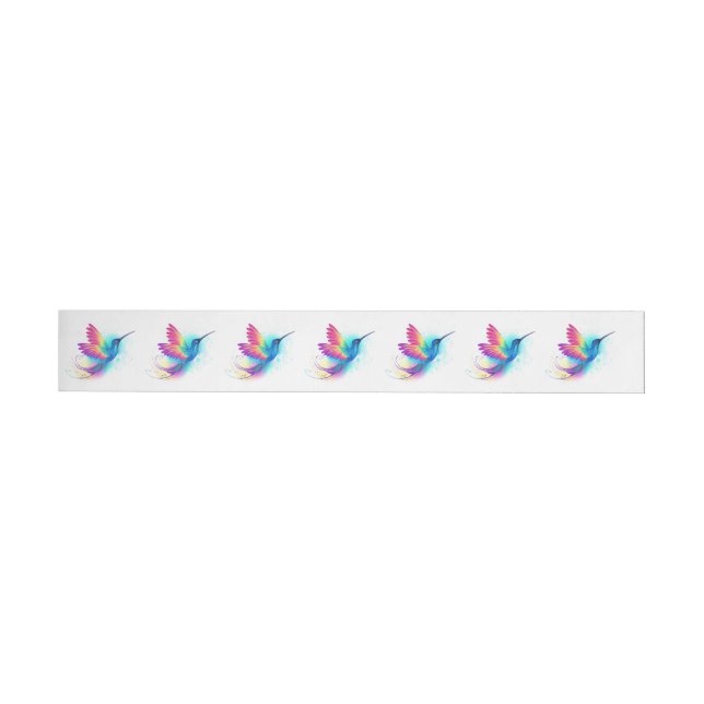 Bande Pour Adresse De Retour Exotic Rainbow Hummingbird (Individuel)