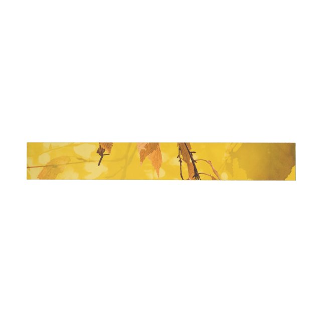 Bande Pour Adresse De Retour Feuilles d'automne 3 (Individuel)