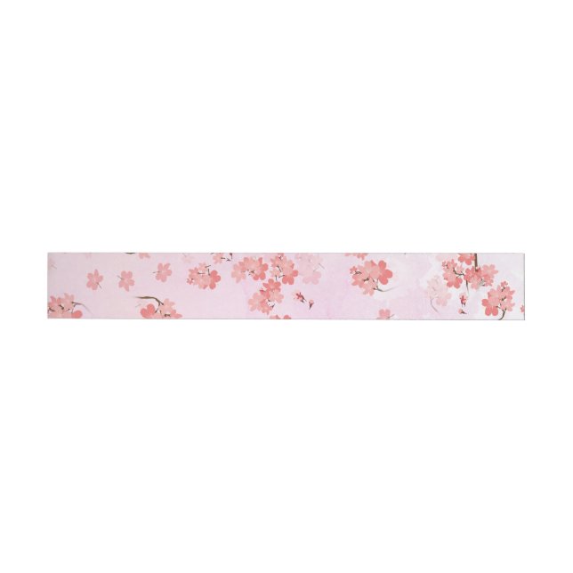 Bande Pour Adresse De Retour Fleur de cerisier (Individuel)
