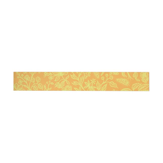 Bande Pour Adresse De Retour Fleurs décoratives 2 (Individuel)