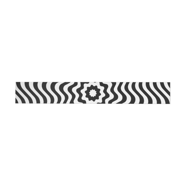 Bande Pour Adresse De Retour Illusion optique 10 (Individuel)