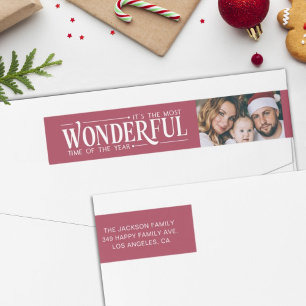 Bande Pour Adresse De Retour Le plus beau moment avec l'adresse de retour photo