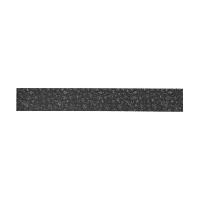 Bande Pour Adresse De Retour Mon design de fleurs 8 (Individuel)