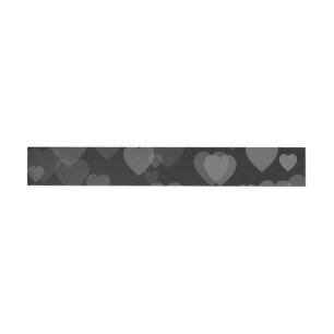 Bande Pour Adresse De Retour Motif de coeur 20