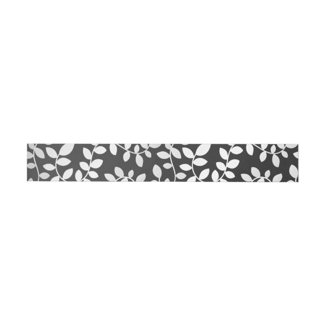 Bande Pour Adresse De Retour Motif feuille 10 (Individuel)