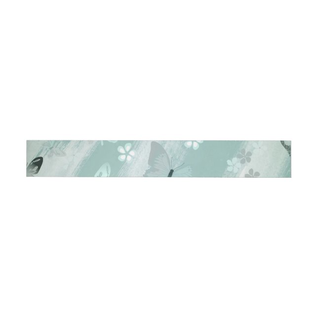 Bande Pour Adresse De Retour Motif papillon 9 (Individuel)