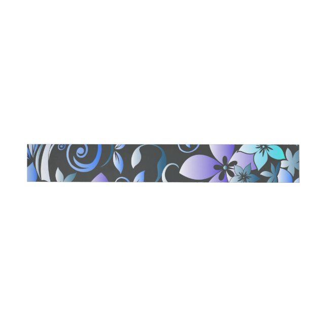 Bande Pour Adresse De Retour Papier peint fleurs 6 (Individuel)