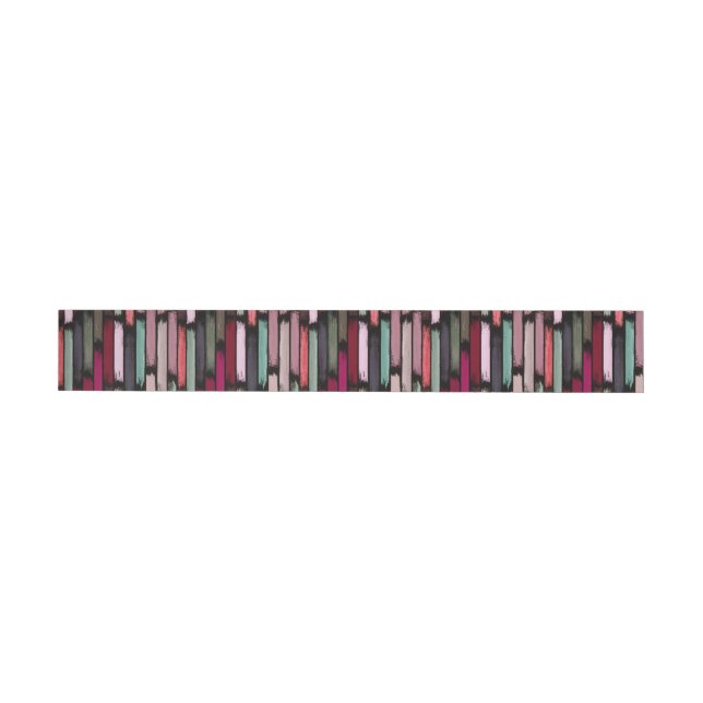 Bande Pour Adresse De Retour Pluie de couleurs 3 (Individuel)