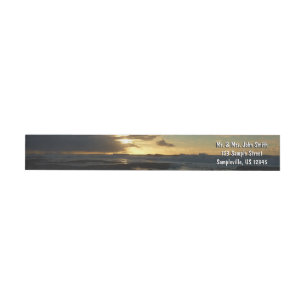 Bande Pour Adresse De Retour San Diego Sunset III Superbe paysage californien