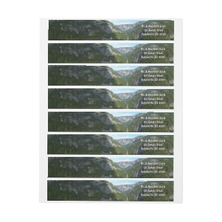 Bande Pour Adresse De Retour Yosemite Valley dans le parc national de Yosemite